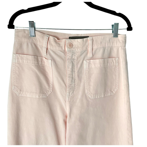 Point SUR SUBTLE PINK WIDE LEG CROP PANT - Picture 4 of 9